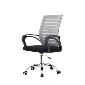 Executive 9K Mesh Chair - Ash Colour White Body