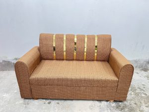 সোফা সেট 2 সীট – স্পেশাল কাপড় – বাদামী কালার