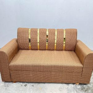 সোফা সেট 2 সীট – স্পেশাল কাপড় – বাদামী কালার